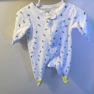Carter’s Newborn footie pajamas